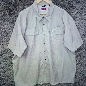 Levi's Light Gray Casual Button Down Shirt